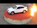 EXPERIMENT: 100 000 MATCHES VS BMW X6 toy