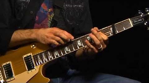 Two-Handed Tapping Lesson #1 with Dave Celentano @ GuitarInstructor.com