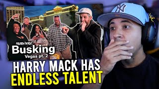 Freestyle Flows at the Bellagio | Harry Mack Busking in Vegas pt. 2 (Reaction)