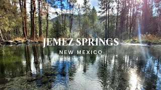 Trout Fishing & McCauley Hot Springs in Jemez Springs | New Mexico - Travel Vlog
