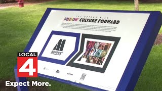 Attraction called 'Pushin' Culture Forward' celebrates 65th anniversary of Motown in Detroit
