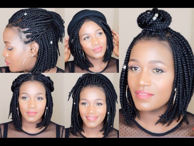 🔥 EASY BOB BOX BRAIDS /🚫NO RUBBER BANDS / TENSION FREE / CROCHET METHOD  /Protective Styles / Tupo1 