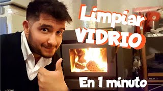 👋Como LIMPIAR 💦 el VIDRIO de la Estufa 🔥!!! EN UN MINUTO !!!