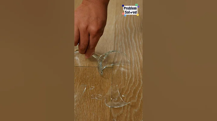 How to clean broken glass 🍷 #problemsolved #lifehacks #cleaning