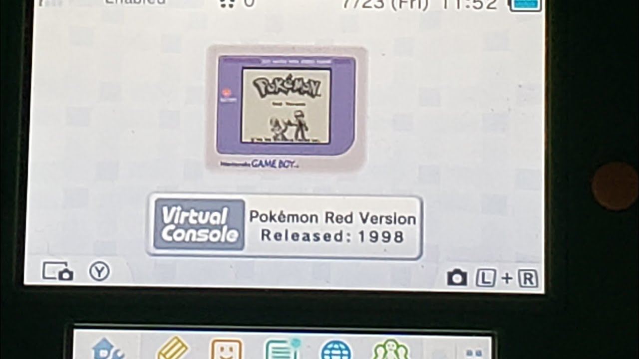 Pokemon red on zelda nintnedo 2ds YouTube