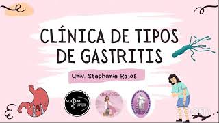 Gastritis: Tipos, Manifestaciones Clínicas y Enfoque Diagnóstico | CPA SOCIEM UCV