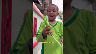 SI BOCIL MAKAN BUAYA #shorts