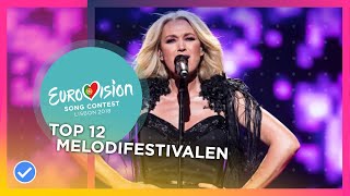 Melodifestivalen 2018: TOP 12 Final (Sweden 🇸🇪 Eurovision 2018)