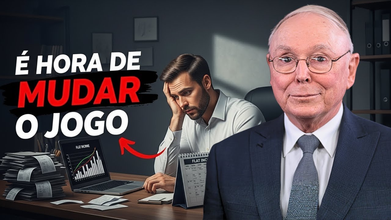 CHARLIE MUNGER: Você trabalha o mês inteiro e continua no mesmo lugar? É HORA de mudar o JOGO