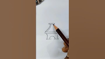 ✨ Easy Eiffel Tower Drawing For Beginners! #shorts