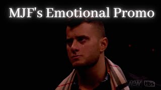 MJF breaks the character, an emotional promo -  AEW Dynamite Highlights 02/23/22