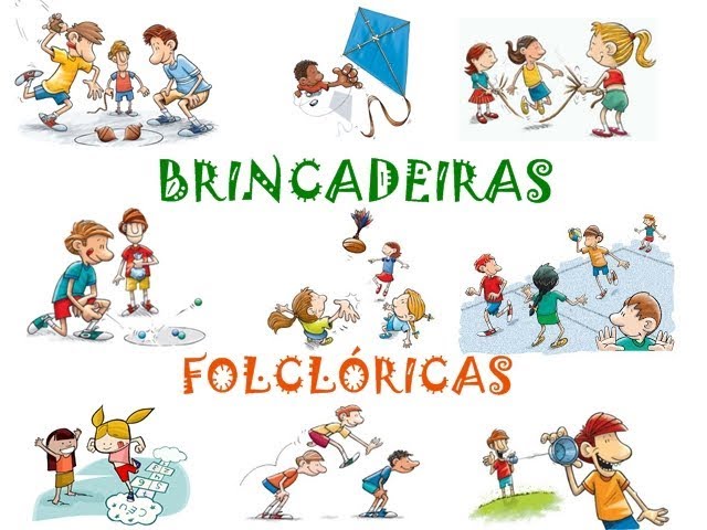 Embaixada do Brasil em Oslo - Brincadeiras típicas do Folclore Brasileiro  São jogos ou brincadeiras populares e tradicionais, passadas de geração em  geração. Além de servir como uma distração para crianças (e