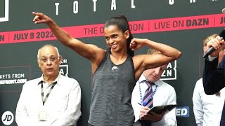 RAMLA ALI MAKES UK RETURN AFTER 18 MONTHS AWAY! - FIGHTS AGUSTINA ROJAS OVER 8 ROUNDS IN LONDON