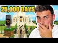 25,000 Days in HARDCORE Minecraft...