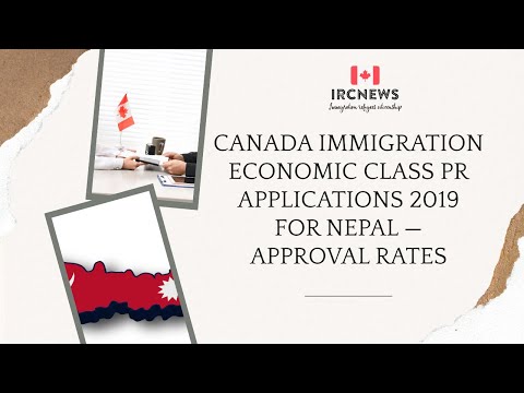 Canada Immigration Economic Class PR Applications 2019 for Nepal — Approval Rates