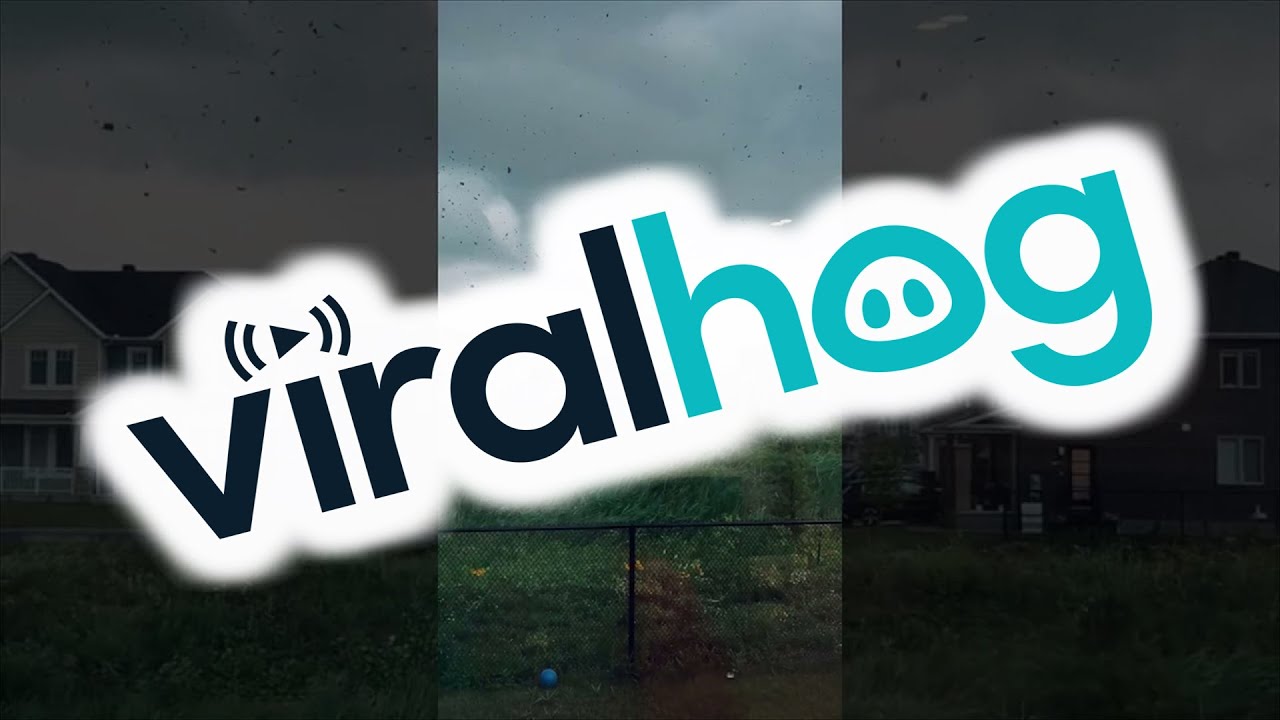 Tornado Touches Down in Barrhaven, Canada || ViralHog