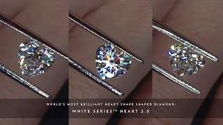 World's most brilliant heart shaped diamond White Series Heart 2.0