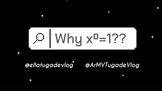 Why x^0=1 | Zero Power Rule | Law of Exponents Explained