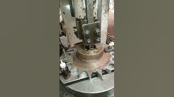 Sprocket Key-Way To Slotting Machine #machine #viral