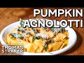 Roasted pumpkin agnolotti