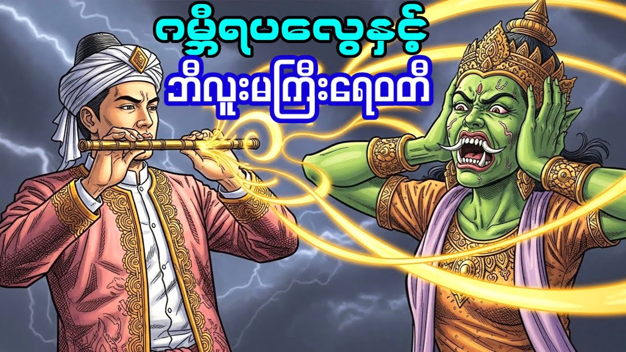  ဂမ္ဘီရပလွေနှင့် ဘီလူးမကြီးရေဝတီ