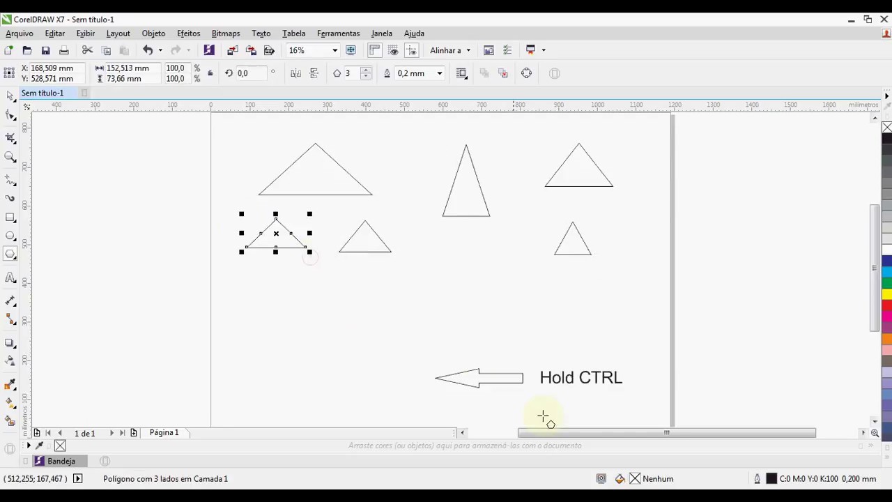 Фигуры в coreldraw