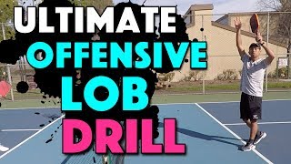 Ultimate Offensive Lob Drill | Pickleball