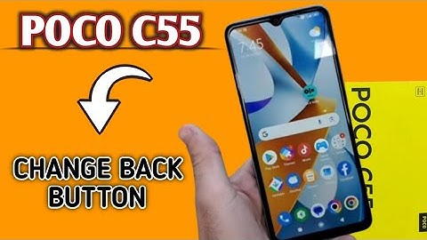 poco c55 back button kaise change kare, poco c55 side back, side button poco c55
