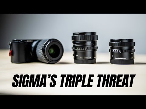 FIRST LOOK at the Sigma 17mm + 23mm + 50mm Contemporary Lenses