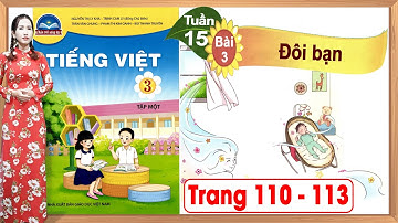 Tiếng việt lớp 3 chân trời sáng tạo bài 3 tuần 15 |Đôi bạn