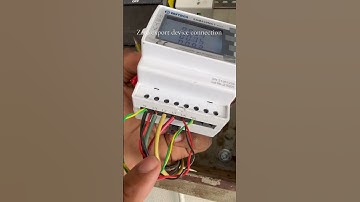 Zero export device with Knox solar inverter #solar #zeroexport#conection