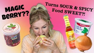 Miracle Berry TASTE TRIP! | SOUR TO SWEET?!