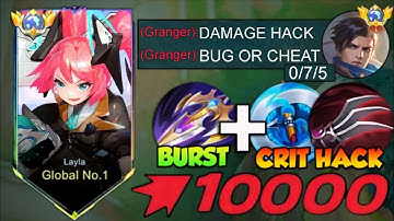 GLOBAL LAYlA BEST HIGH DAMAGE HACK BUILD 2025!😱 THIS BUILD IS LITERALLY BROKEN (PLS TRY THIS BUILD)
