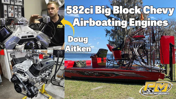 Drop In Ready 700HP 582ci Big Block Chevy Airboating Engines from Prestige Motorsports