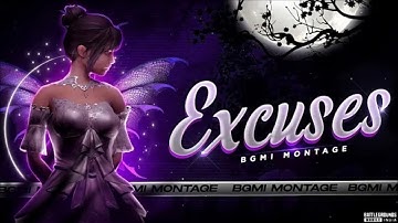 AP DHILLON- EXCUSES🖤 | BGMI MONTAGE | SAMSUNG A3,A5,A6,A7,J2,J5,J7,S5,S6,S7,S9,A10,A20,A30,A50,A70