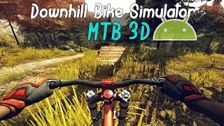 Downhill Bike Simulator MTB 3D - Android Gameplay screenshot 3