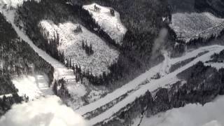 Coquihalla Avalanche Control Feb 2014