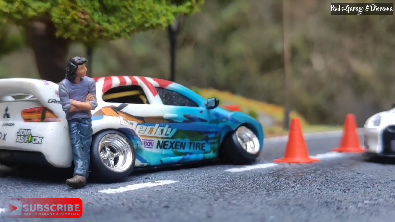 Review Diorama Diecast skala 1:64 (staright road - vol. 1)