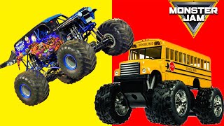 Monster Jam Monster Trucks Grave Digger - High Speed Jumps | Coffin Dance Song - COVER PART 02