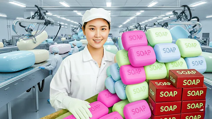 Inside the Soap Factory (Full Process) | How Colorful Bar Soap Is Really Made