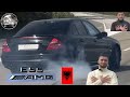 Les albanais dbarquent en v8 e55 amg full tube conduite muscle