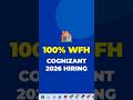 Cognizant Paying Remote Workers Right Now #wfhjobs #remote