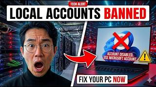 URGENT: Microsoft is BANNING Local Accounts Today! (Fix Your PC Before You Get Locked Out)