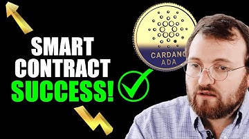 Smart Contracts ARE COMING FOR CARDANO! Cardano to Hit $100 After THIS!