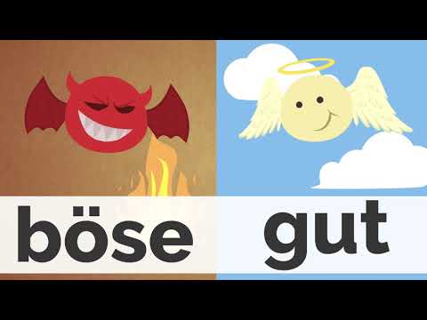 Learn German | the most important German adjectives with examples | Adjective declination