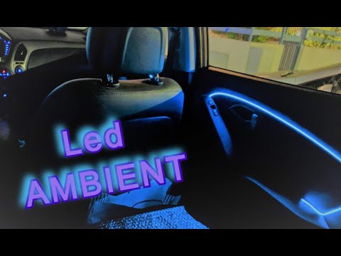 HYUNDAI | How to install interior LED AMBIENT LIGHT door any car IX35 | SPORTAGE