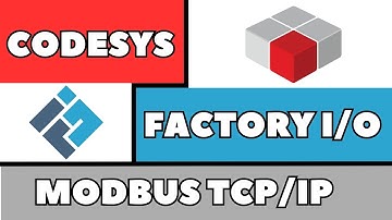 Comunicação CODESYS e FACTORY I/O via Modbus TCP/IP (Server)
