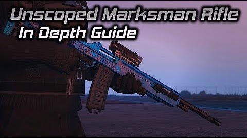 GTA Online: Unscoped Marksman Rifle In Depth Guide (Lock on Stats, Insane Optimal Range, and more)