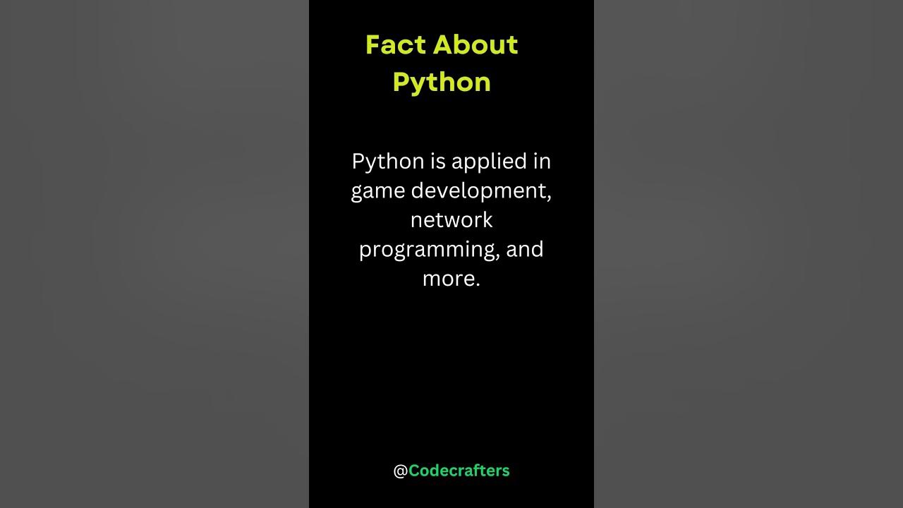 Fascinating Facts About Python No 29 #python, #programming, #coding, # ...