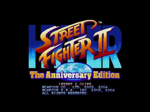 Hyper Street Fighter II:  The Anniversary Edition (Arcade) 【Longplay】